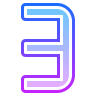 icons8 number 3 96
