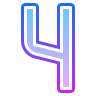 icons8 number 4 96